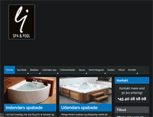 Tablet Screenshot of lj-spa.dk